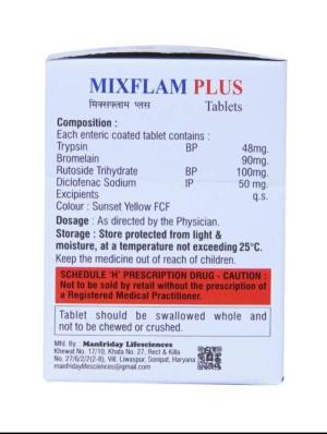 MIXFLAM PLUS TABLETS